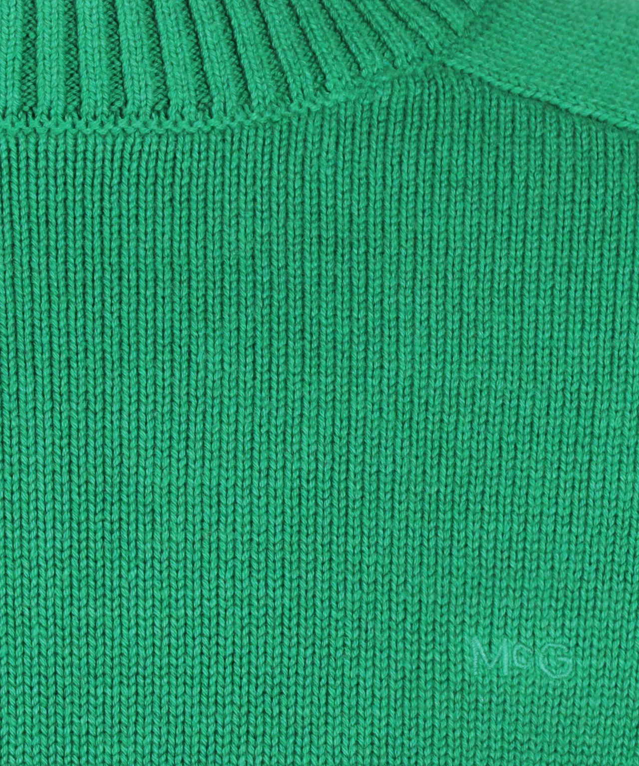 Cotton Crew Neck Sweater | Green - Image 6