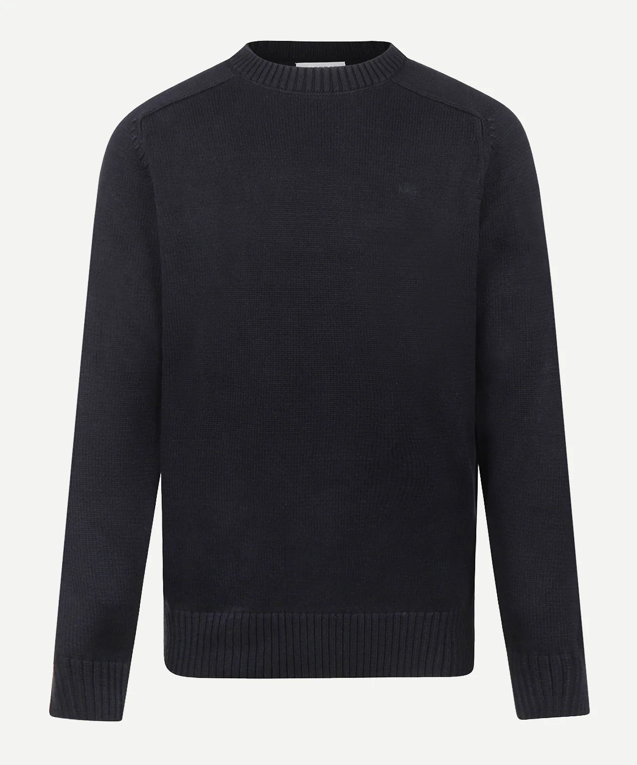 Cotton Crew Neck Sweater | Navy - Image 2
