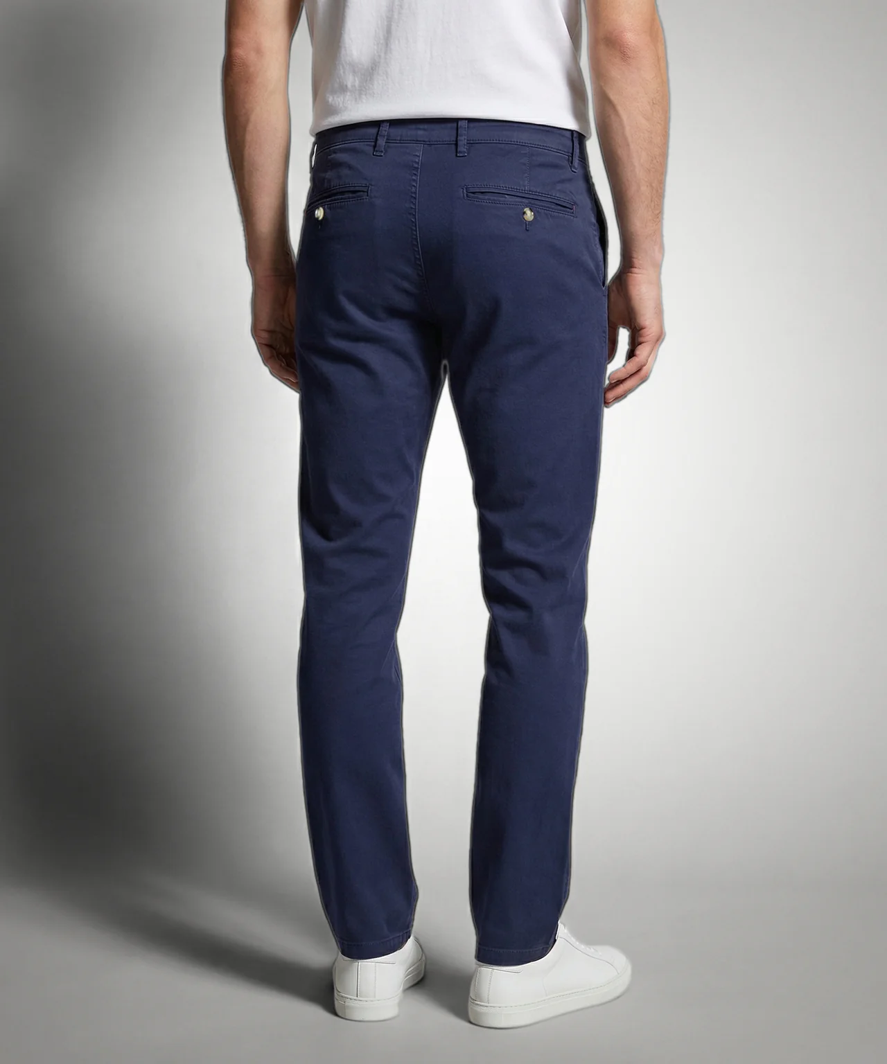 Chino Garment Dyed Modern Fit | Navy - Image 3