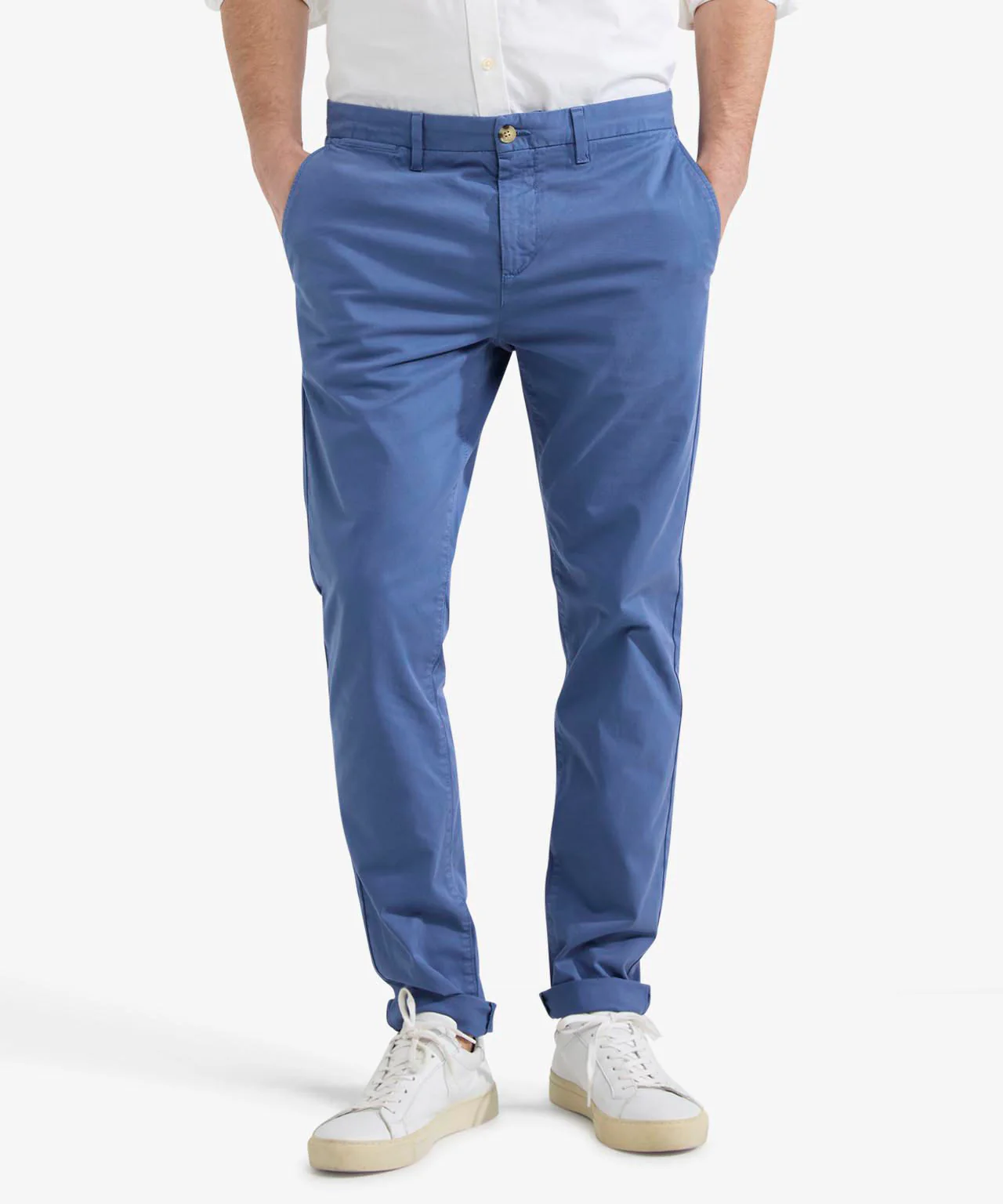 Chino Garment Dyed Modern Fit | Vintage Blue - Image 2