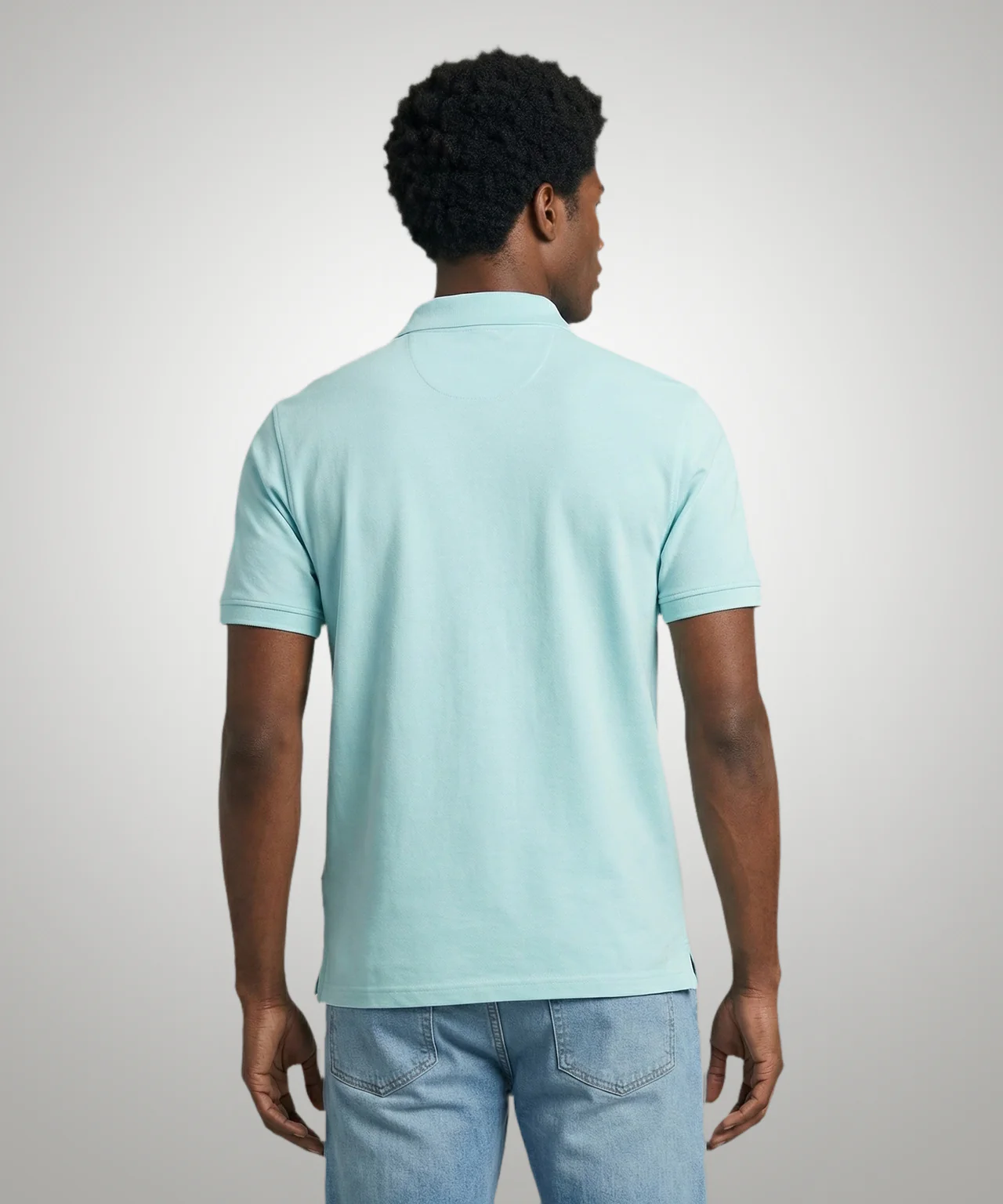 Classic Polo Regular Fit | Light Turquoise - Image 3