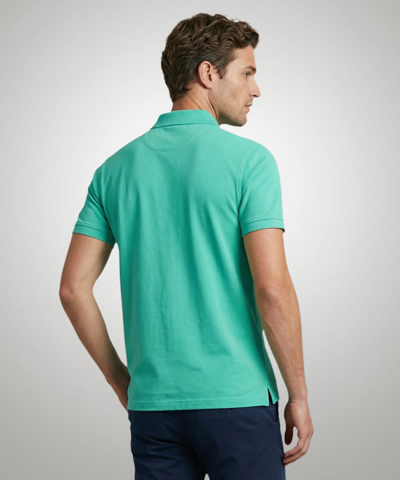Classic Polo Regular Fit | Medium Green - Image 3