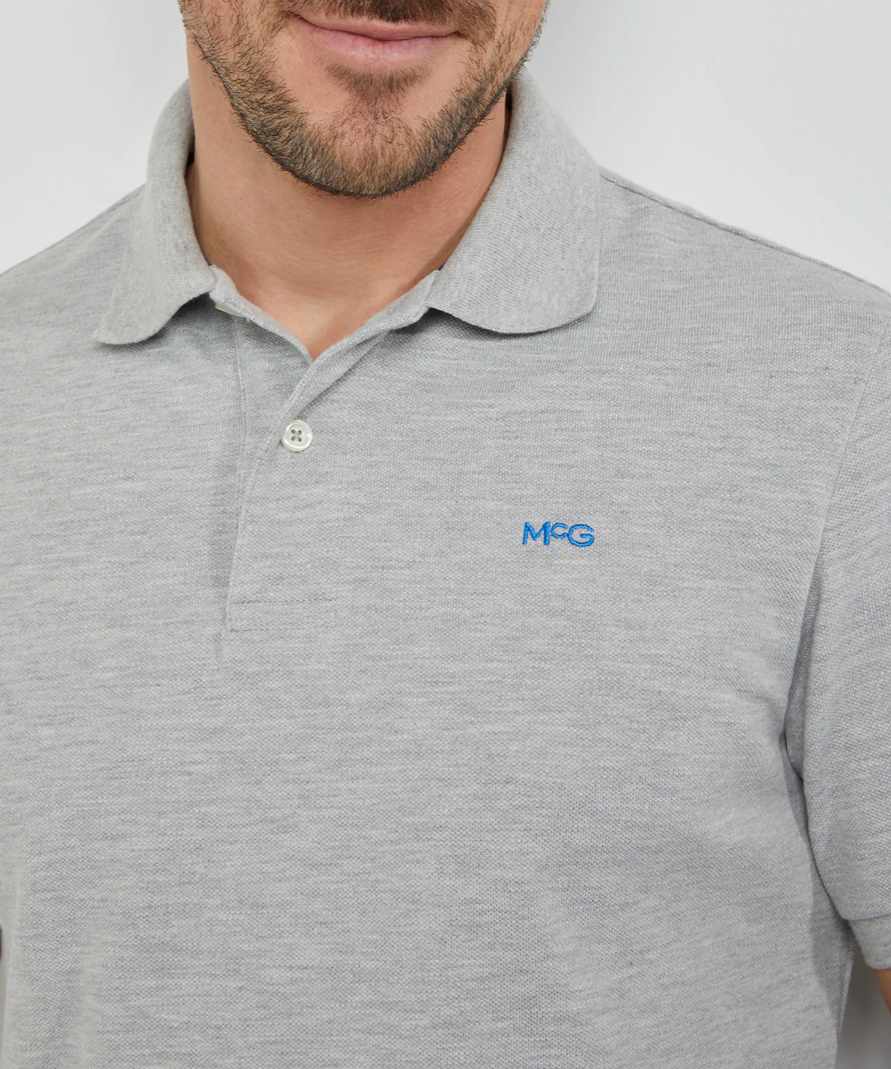 Classic Polo Regular Fit | Medium Gray Melange - Image 5