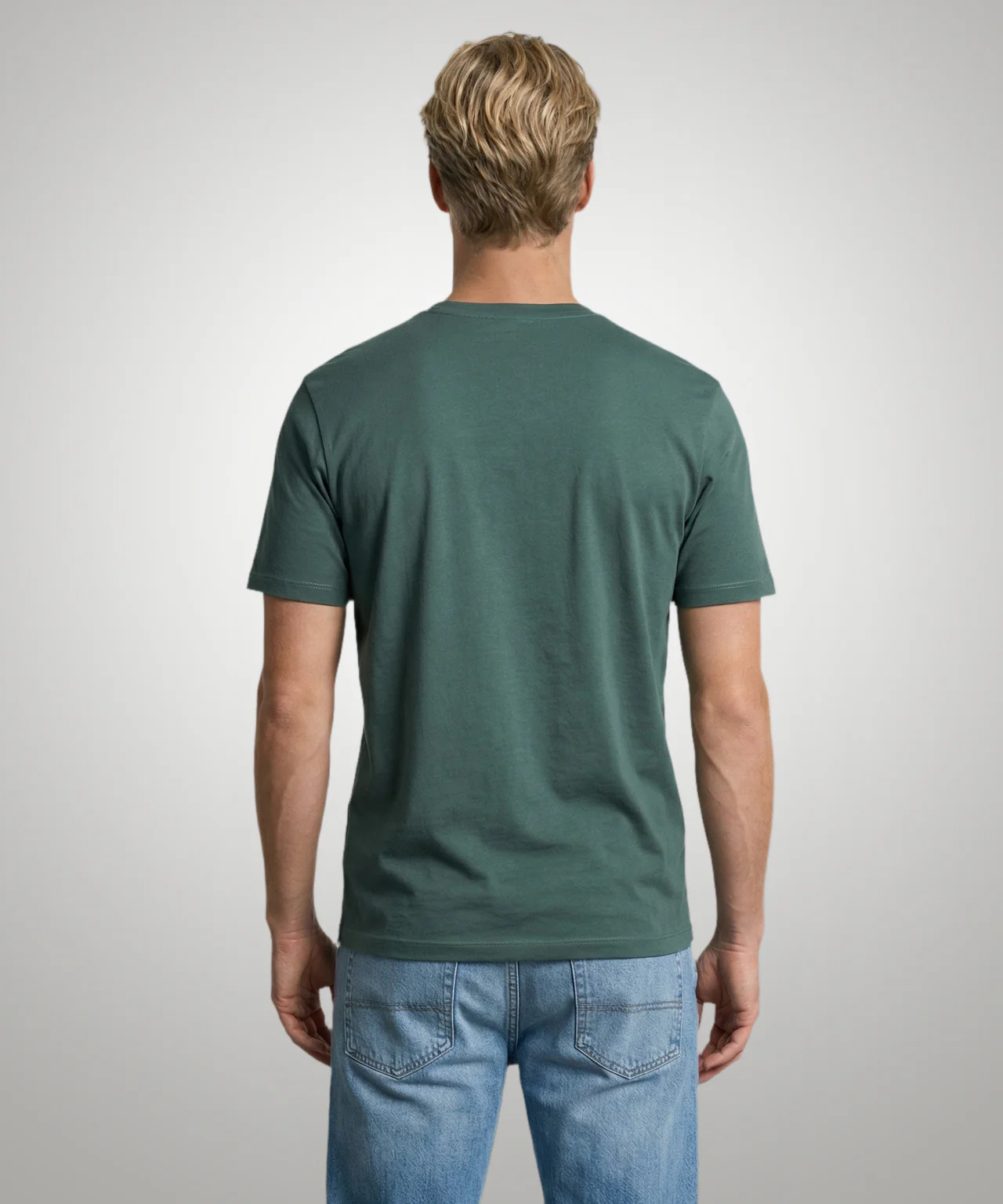Graphic T-Shirt | Dark Green - Image 3
