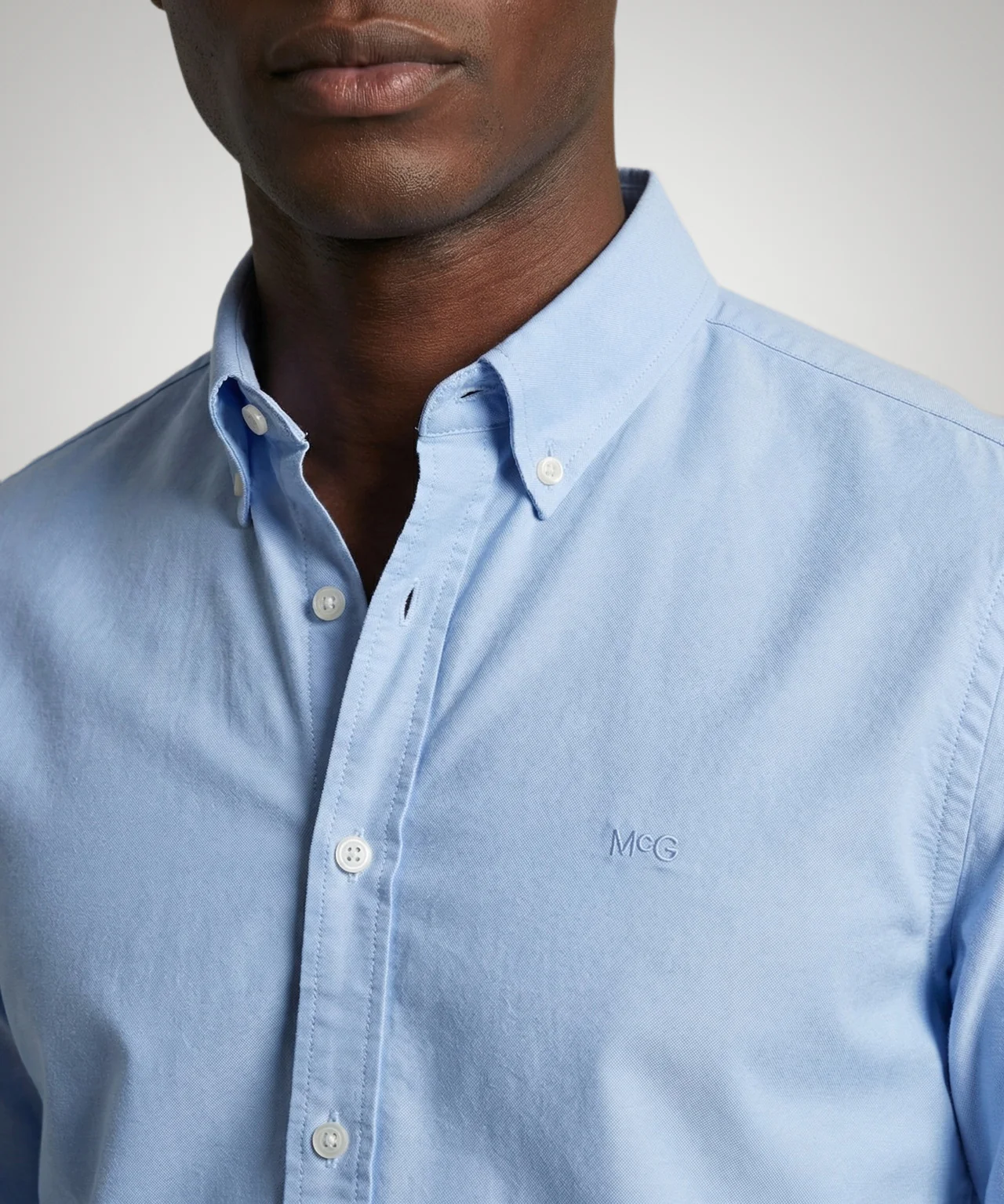 Shirt Oxford Stretch | Light Blue - Image 5