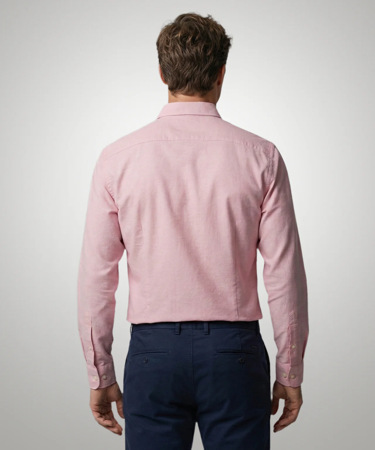 Shirt Stretch Piqué | Light Pink - Image 3