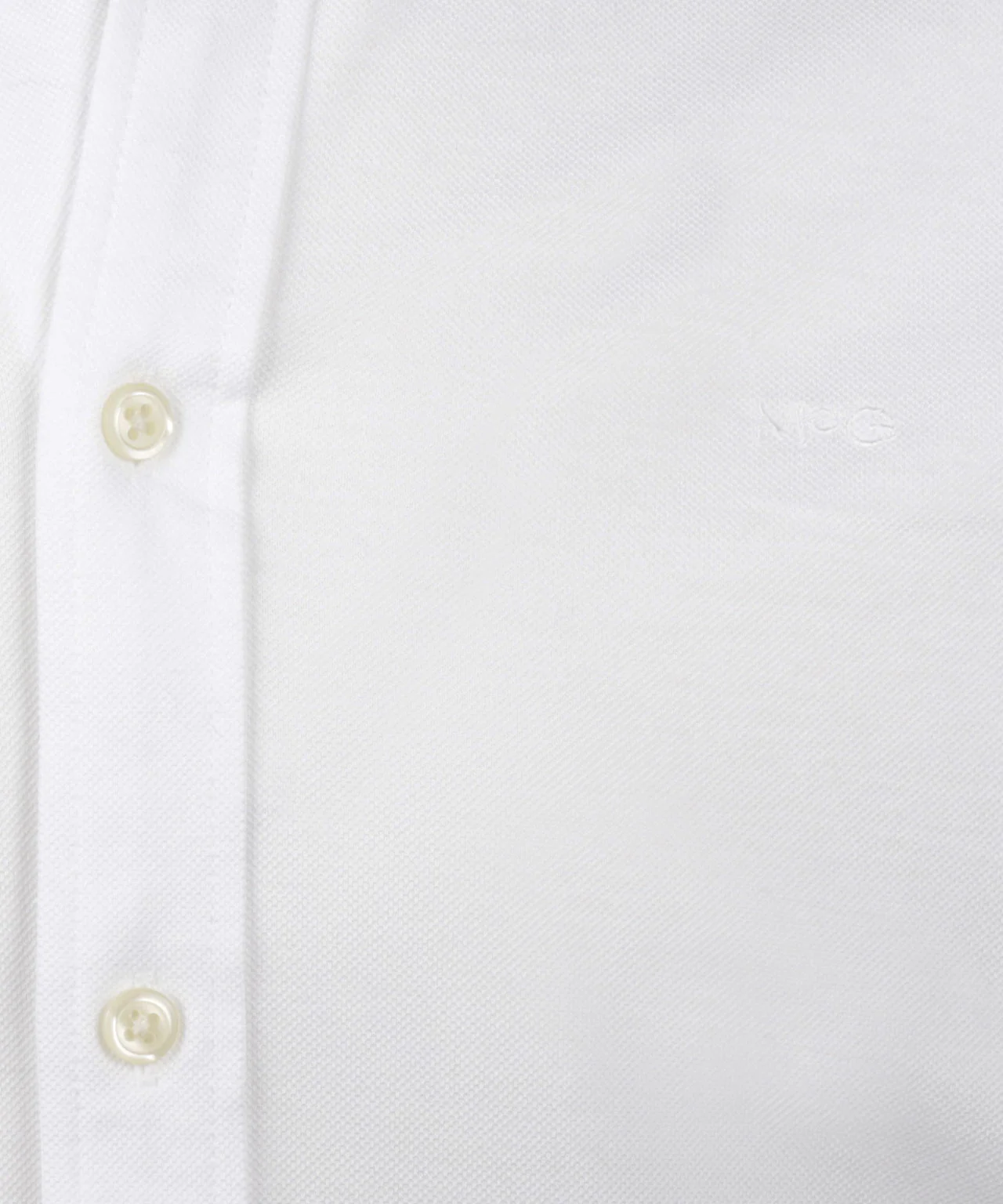 Stretch Piqué Shirt | White - Image 6