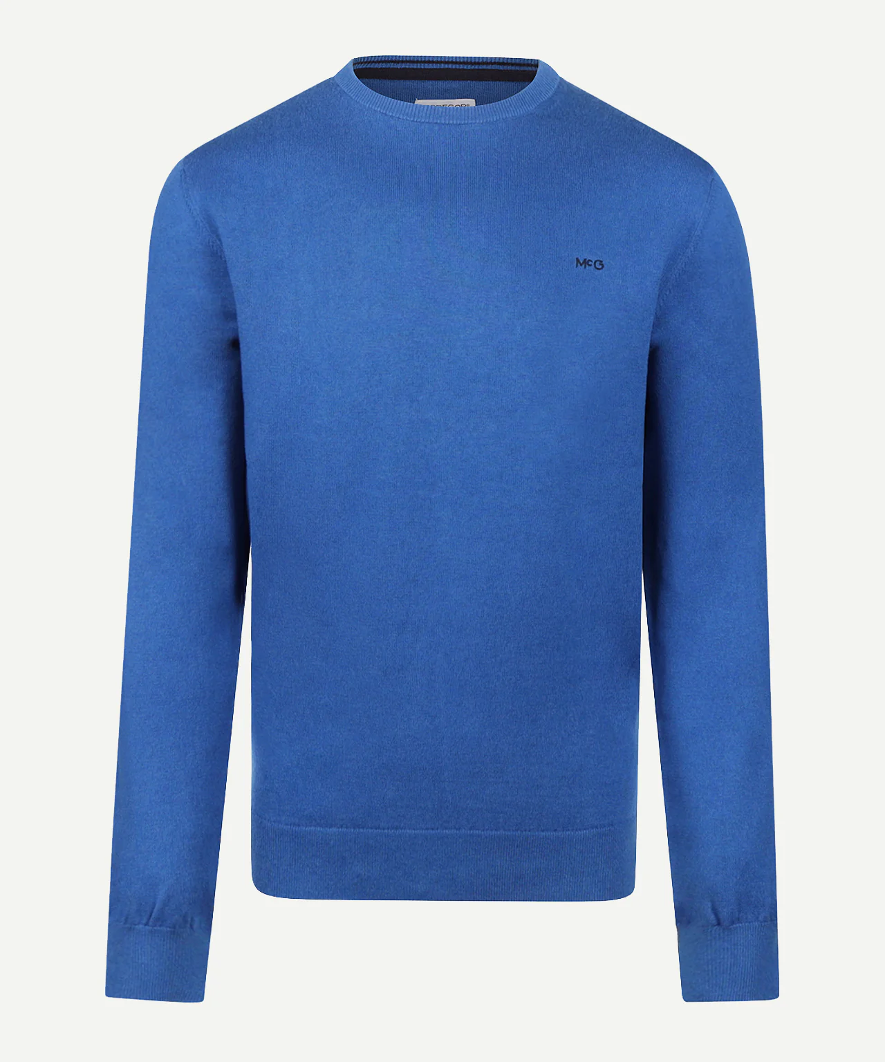 Sweater Cotton-Cashmere Round Neck | Cobalt - Image 2