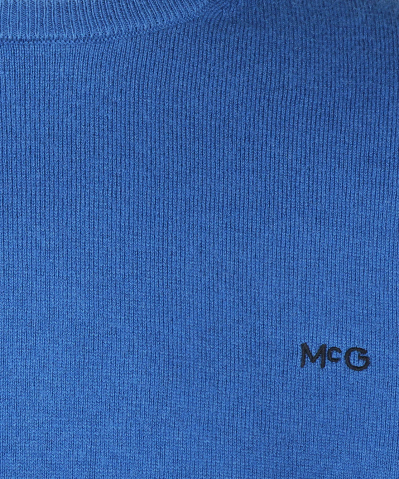 Sweater Cotton-Cashmere Round Neck | Cobalt - Image 6