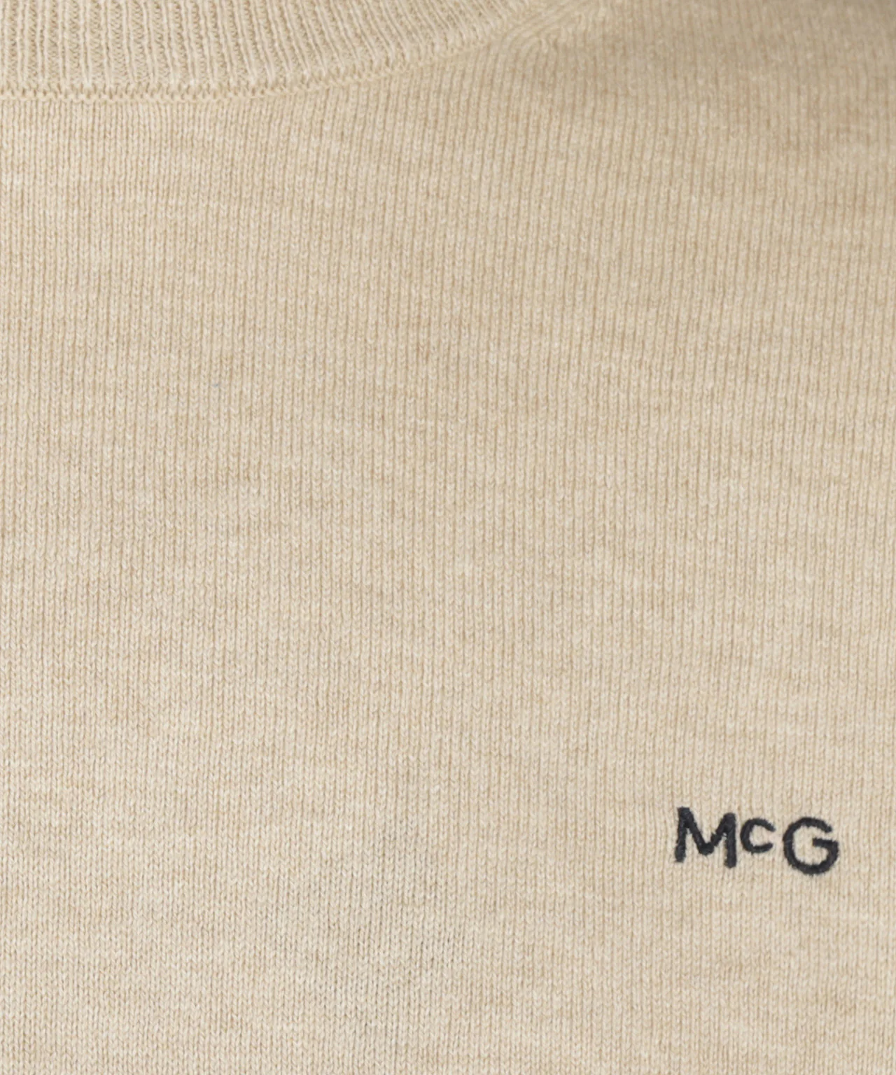 Sweater Cotton-Cashmere Round Neck | Sand - Image 6